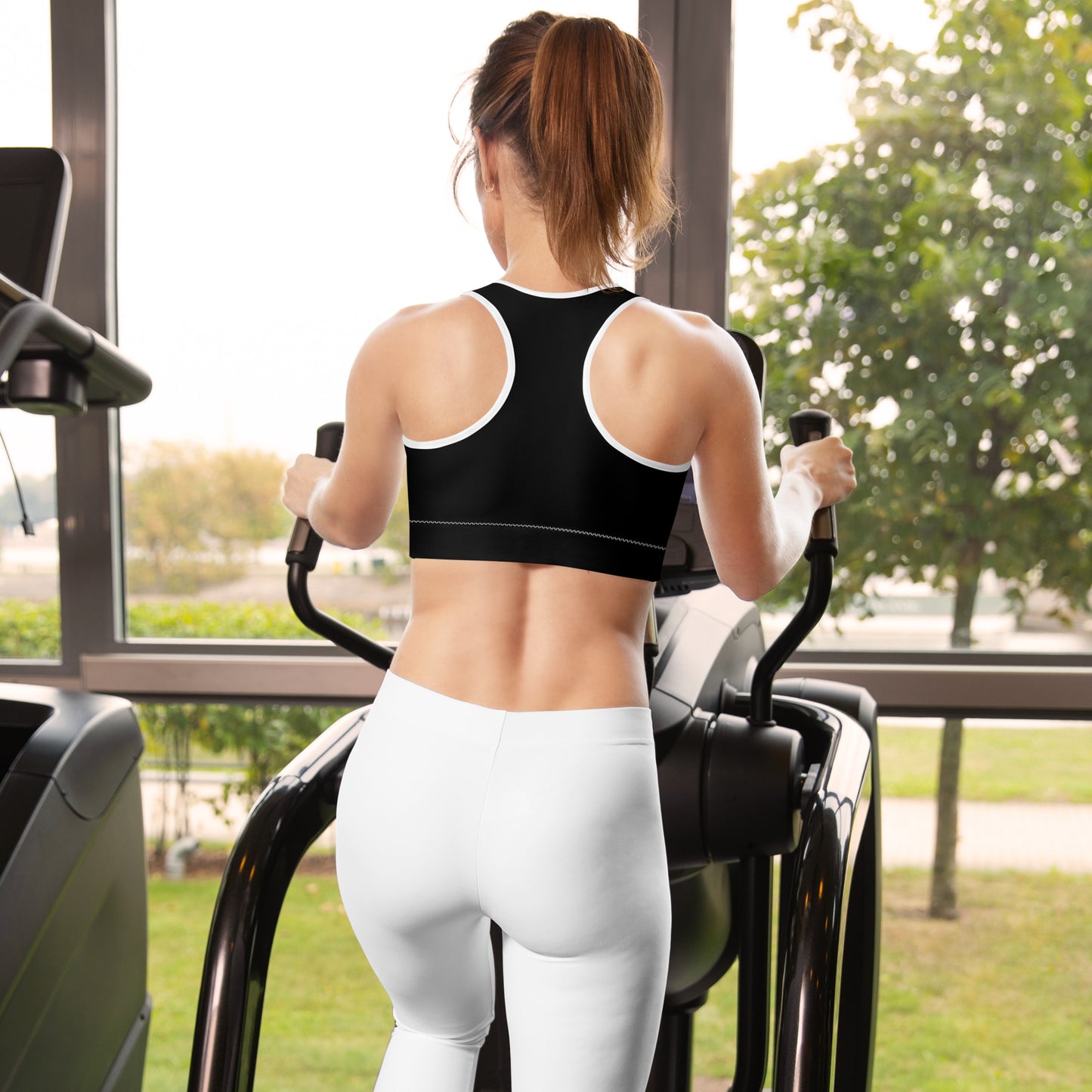 🎀Hawk Tuah Women’s Black Padded Sports Bra – Stylish Comfort & Support for Every Workout!💃 - Hawk Tuah