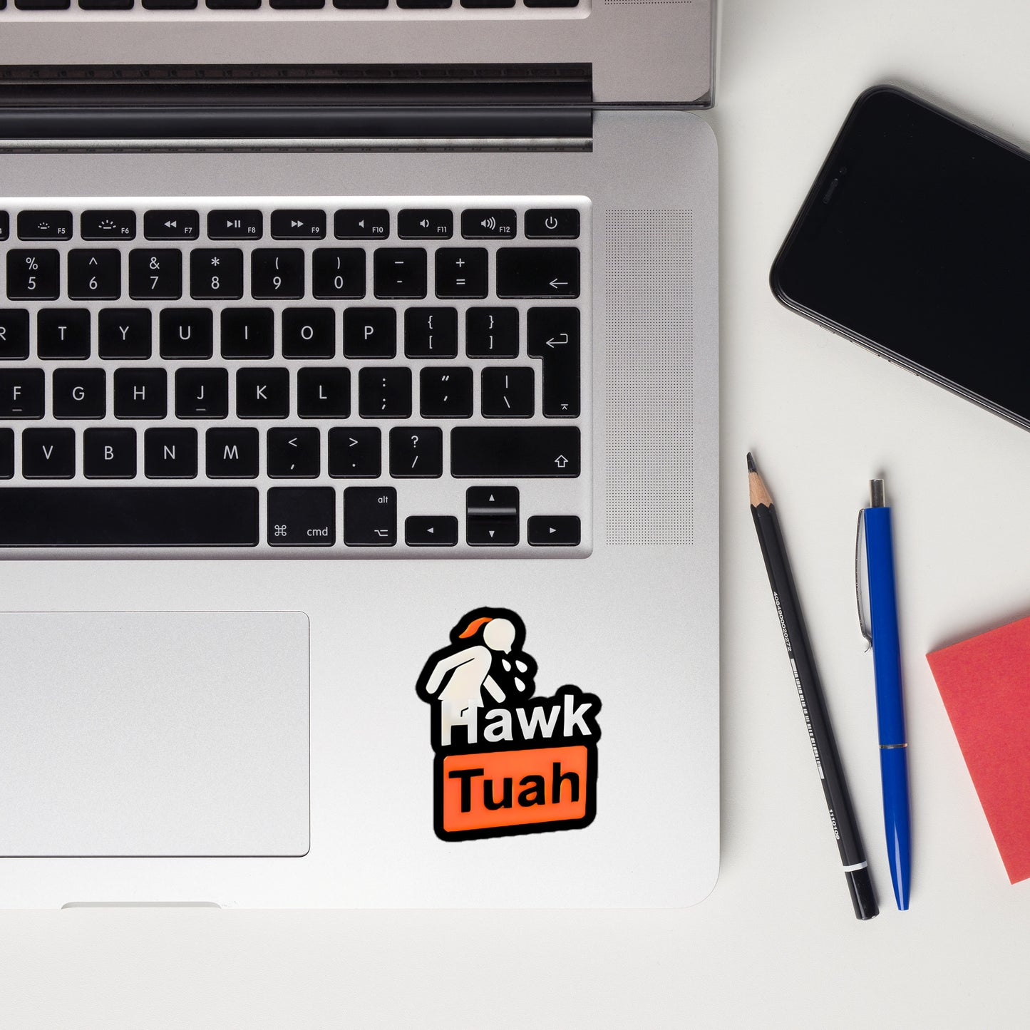 ✨Hawk Tuah Bubble-Free Stickers ⭐ - Hawk Tuah