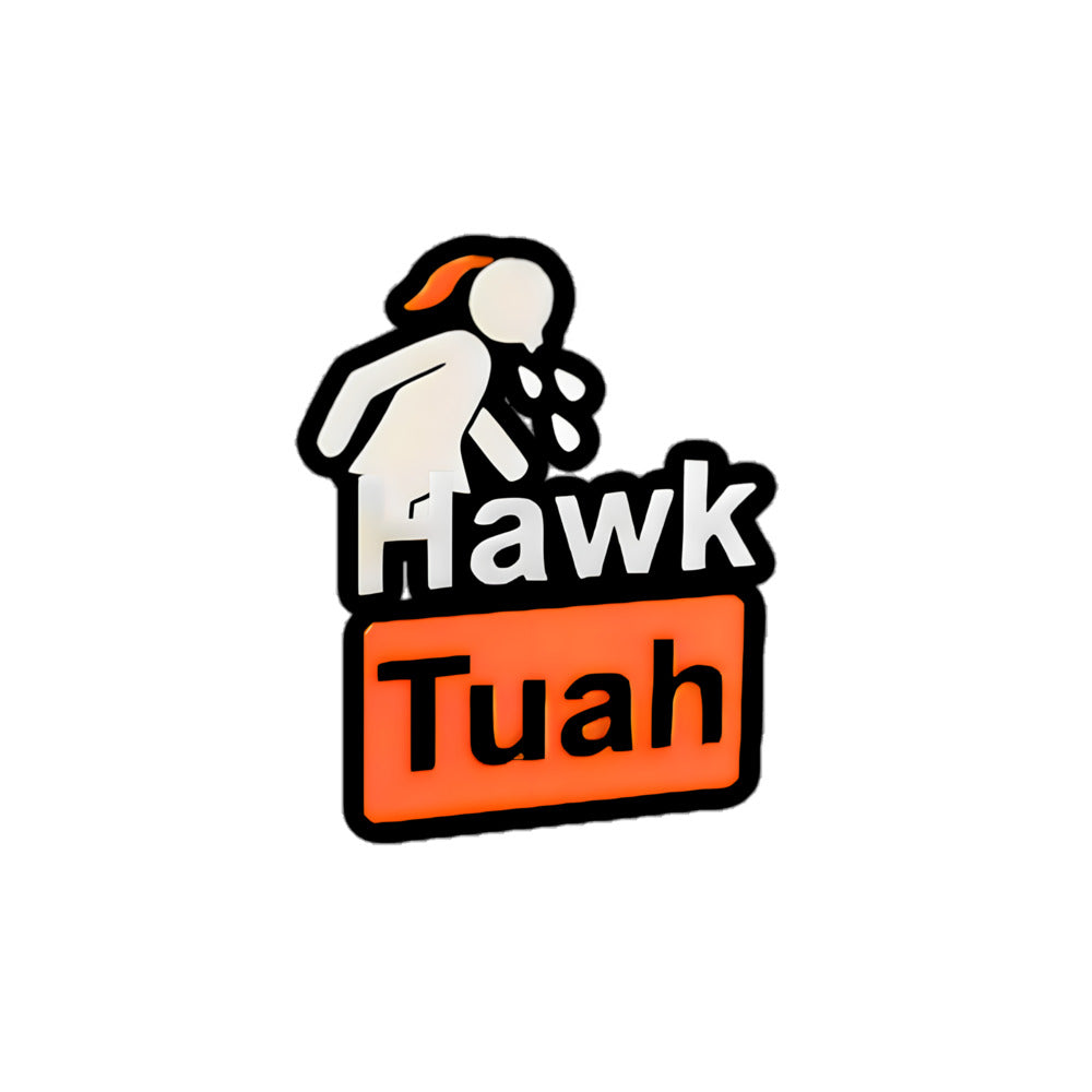 ✨Hawk Tuah Bubble-Free Stickers ⭐ - Hawk Tuah