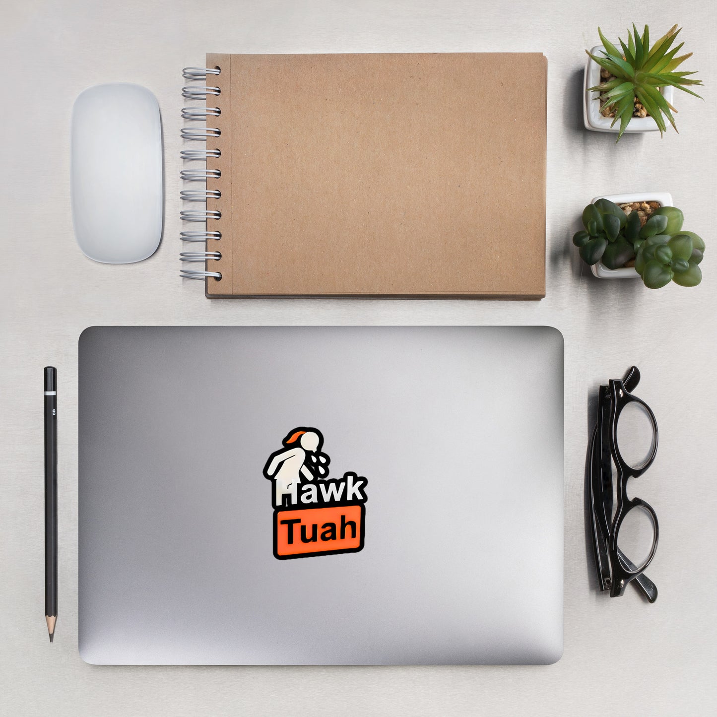 ✨Hawk Tuah Bubble-Free Stickers ⭐ - Hawk Tuah