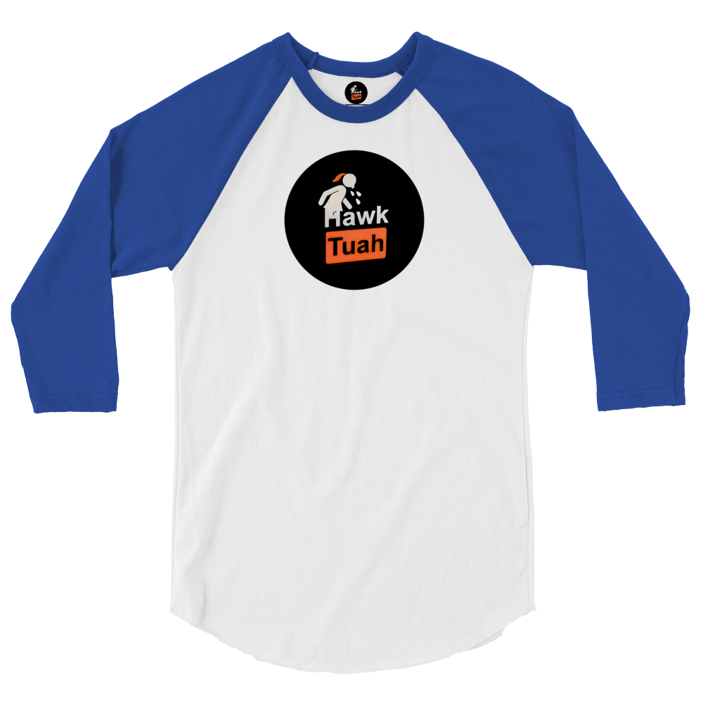 💎⚾Hawk Tuah Men’s 3/4 Sleeve Raglan Shirt – Classic Baseball Style Meets Iconic Comfort🕺🔥