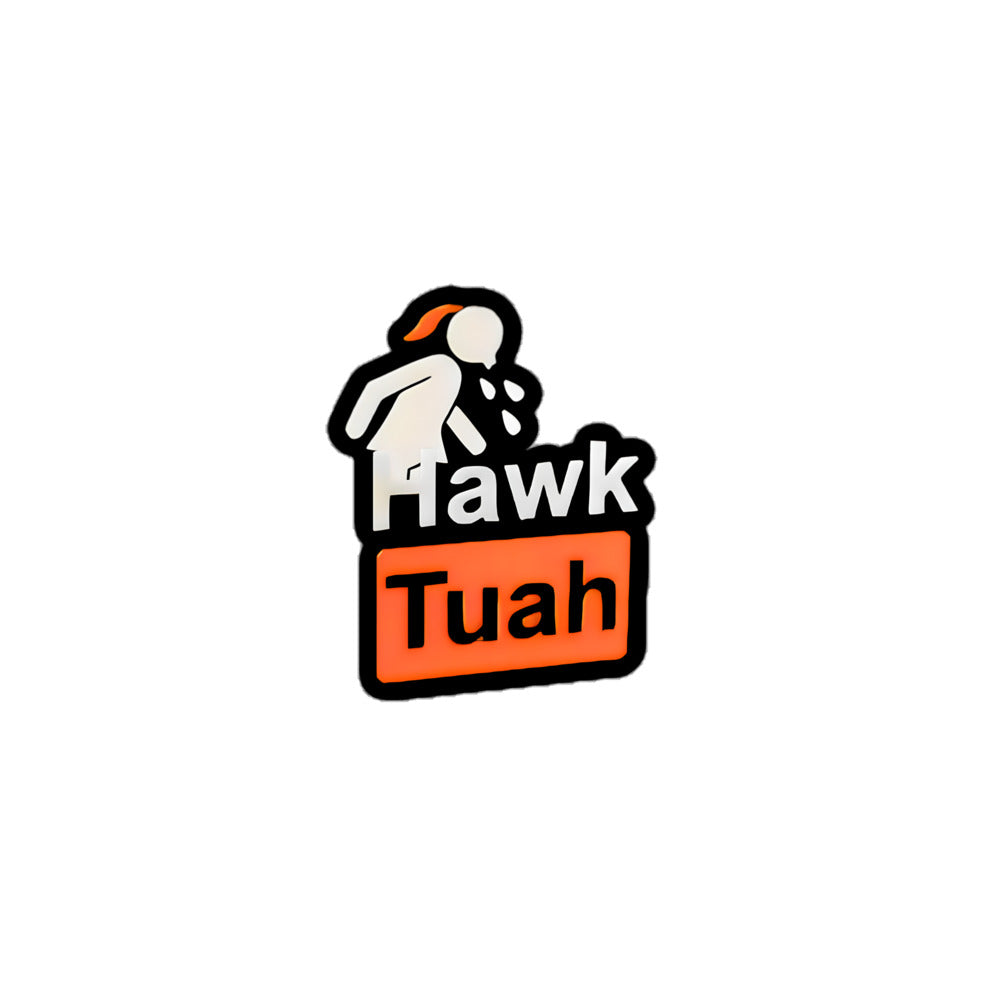 ✨Hawk Tuah Bubble-Free Stickers ⭐ - Hawk Tuah