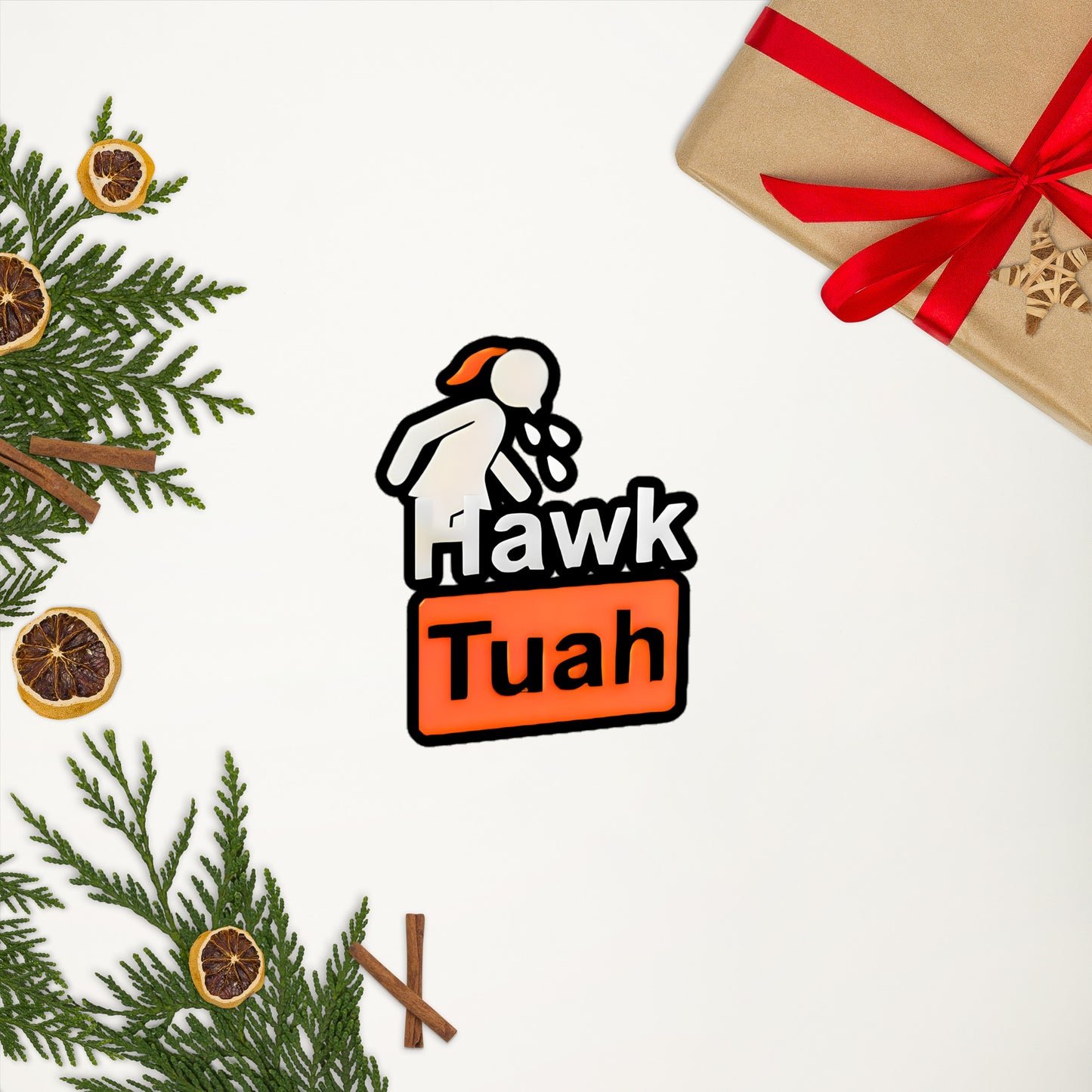 ✨Hawk Tuah Bubble-Free Stickers ⭐ - Hawk Tuah