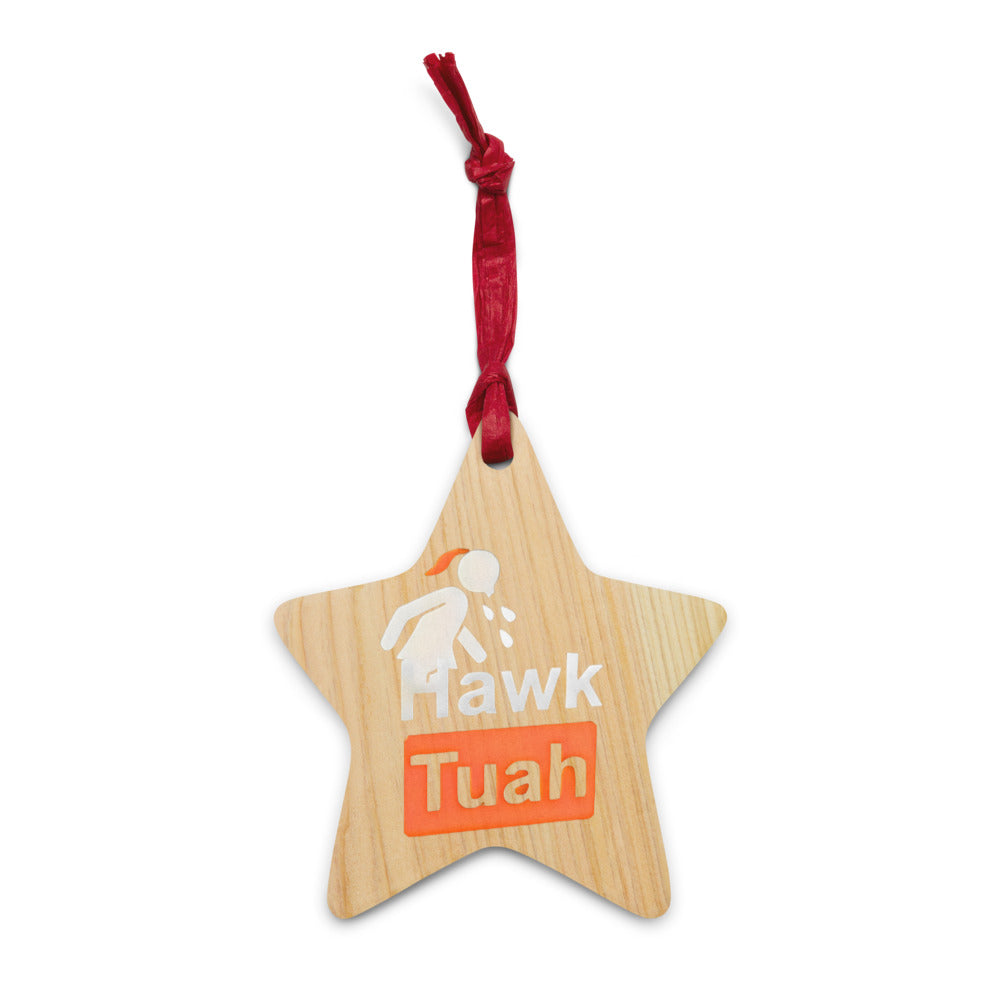 Hawk Tuah Wooden Magnetic Ornament🪵– Timeless Elegance for Your Home💦🏠