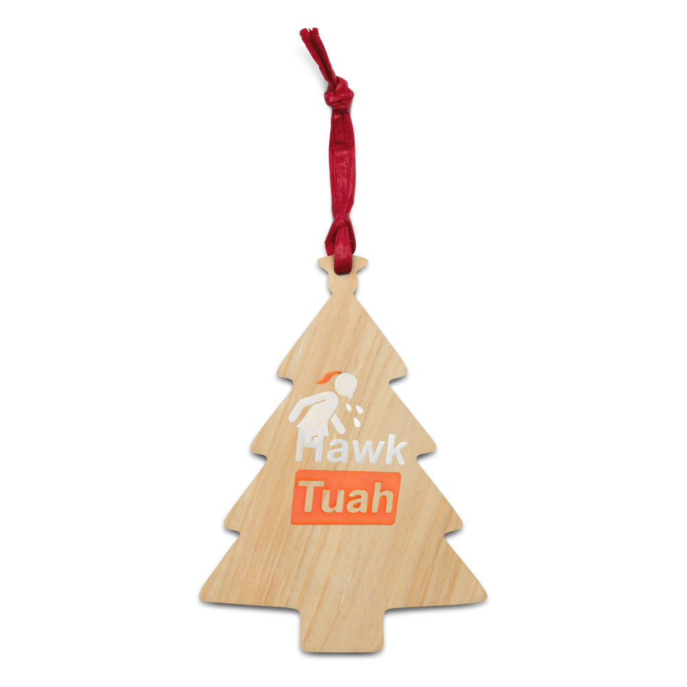 Hawk Tuah Wooden Magnetic Ornament🪵– Timeless Elegance for Your Home💦🏠